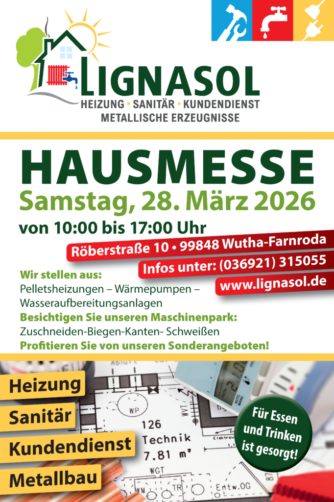 Hausmesse 28.03. Eisenach